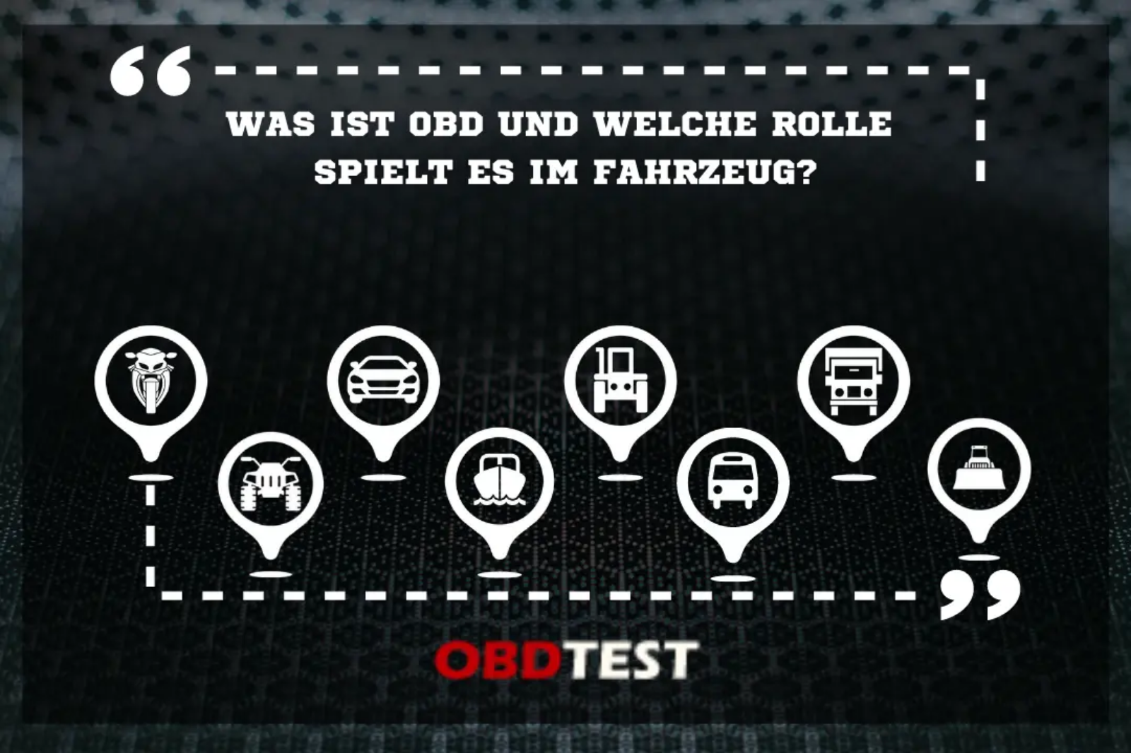 Was ist OBD und welche Rolle spielt es im Fahrzeug?