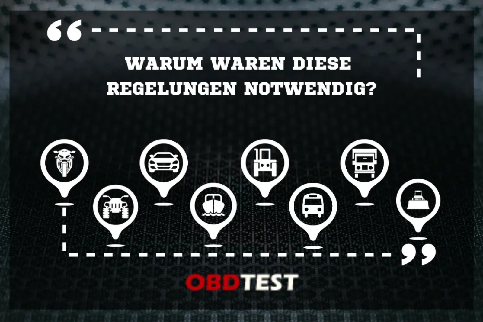 Warum waren diese Regelungen notwendig?