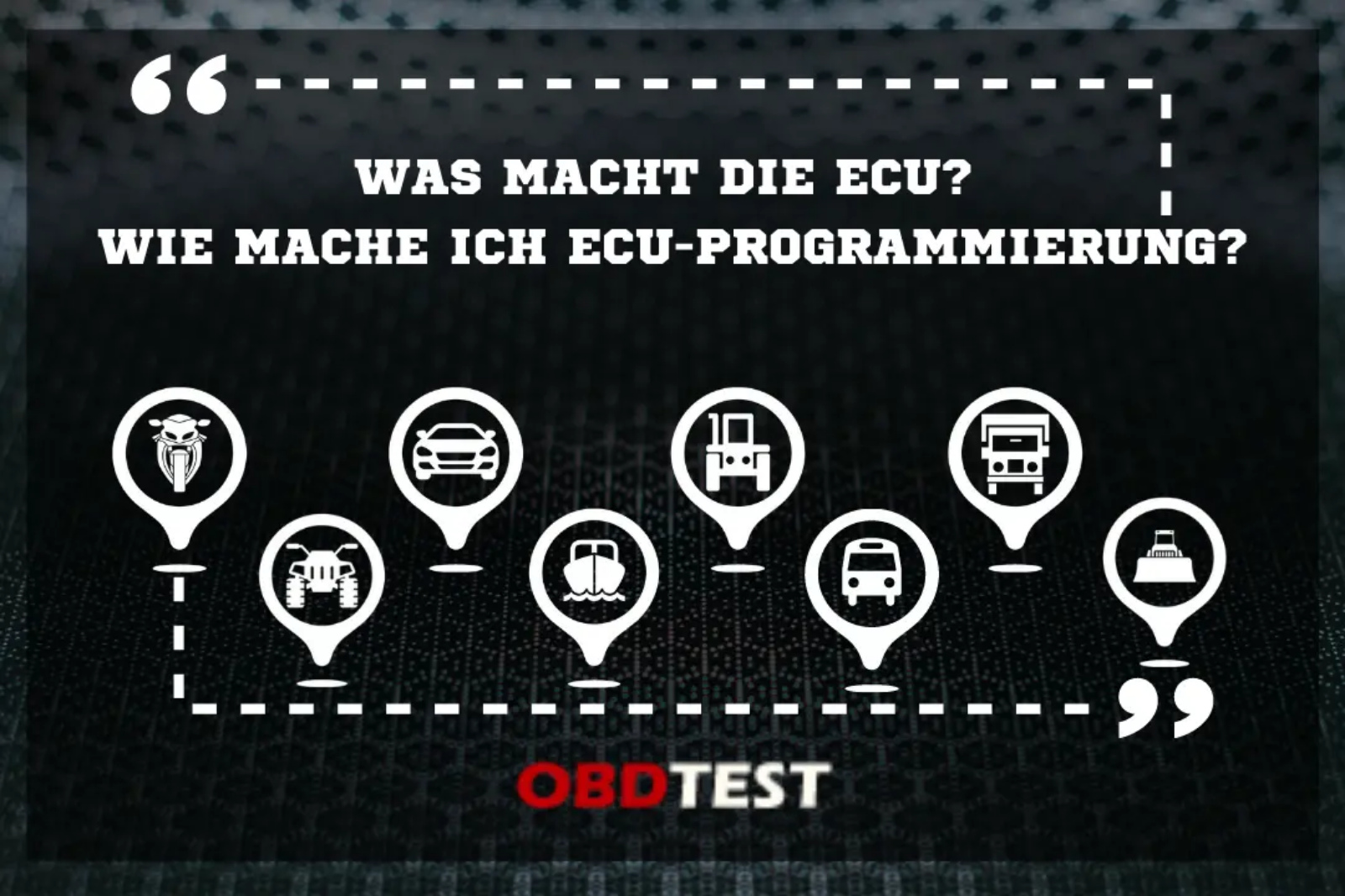 Was macht die ECU? Wie mache ich ECU-Programmierung?