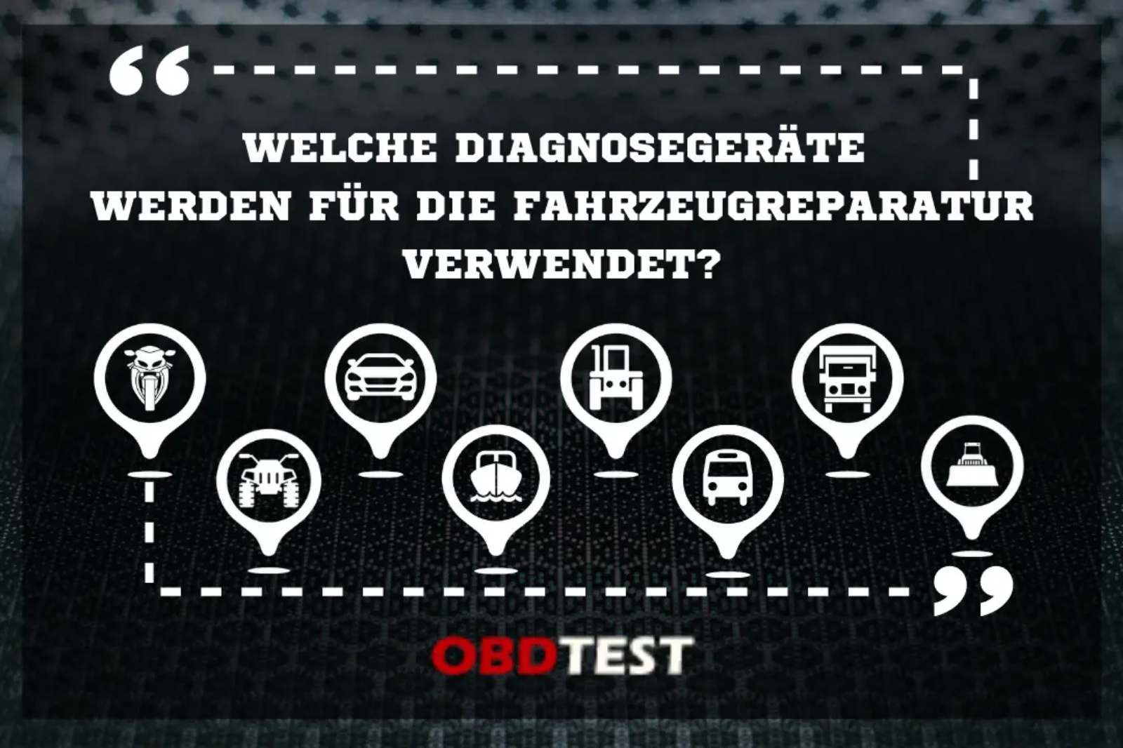 Welche Diagnosegeräte werden für die Fahrzeugreparatur verwendet?