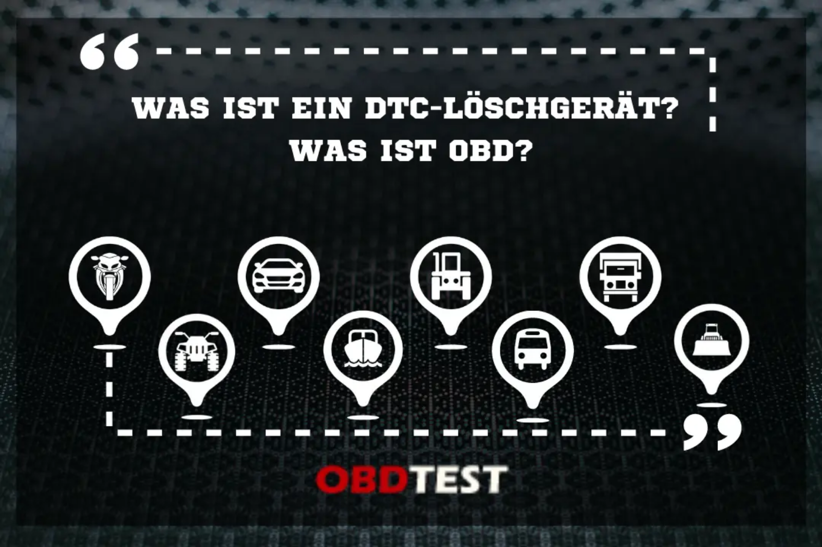 Was ist ein DTC-Löschgerät? Was ist OBD?