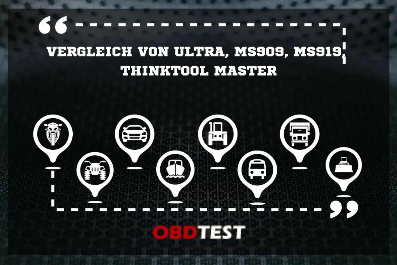 Vergleich von Ultra, MS909, MS919, Thinktool Master