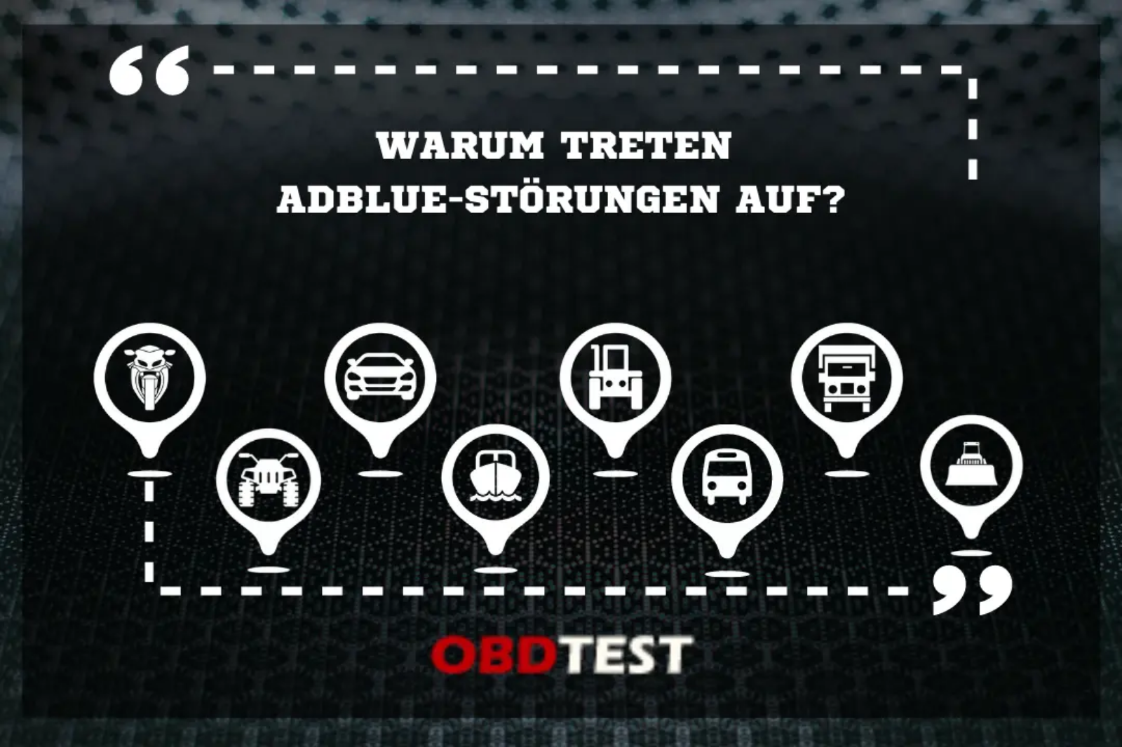 Warum treten Adblue-Störungen auf?