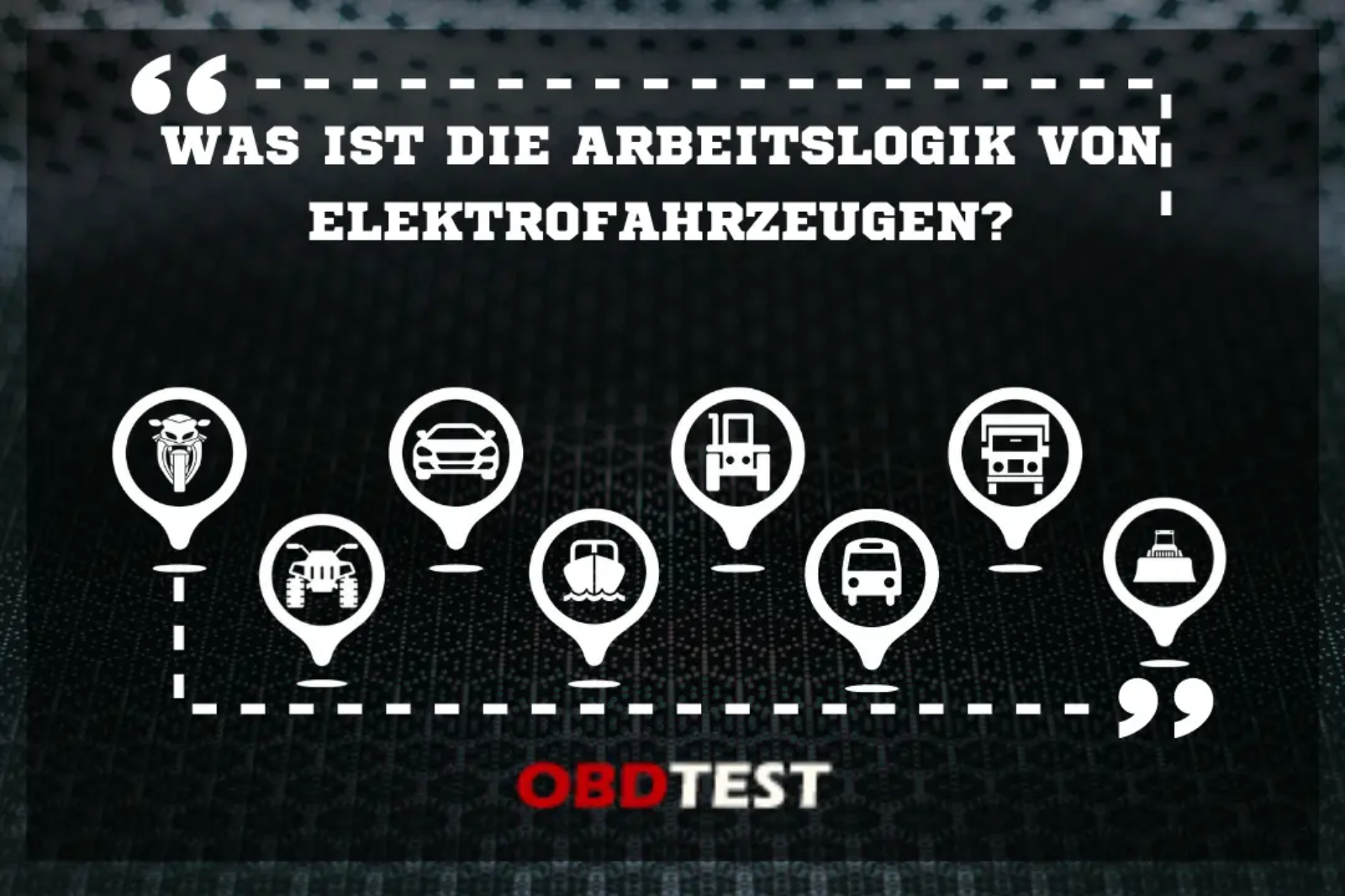 Was ist die Arbeitslogik von Elektrofahrzeugen?