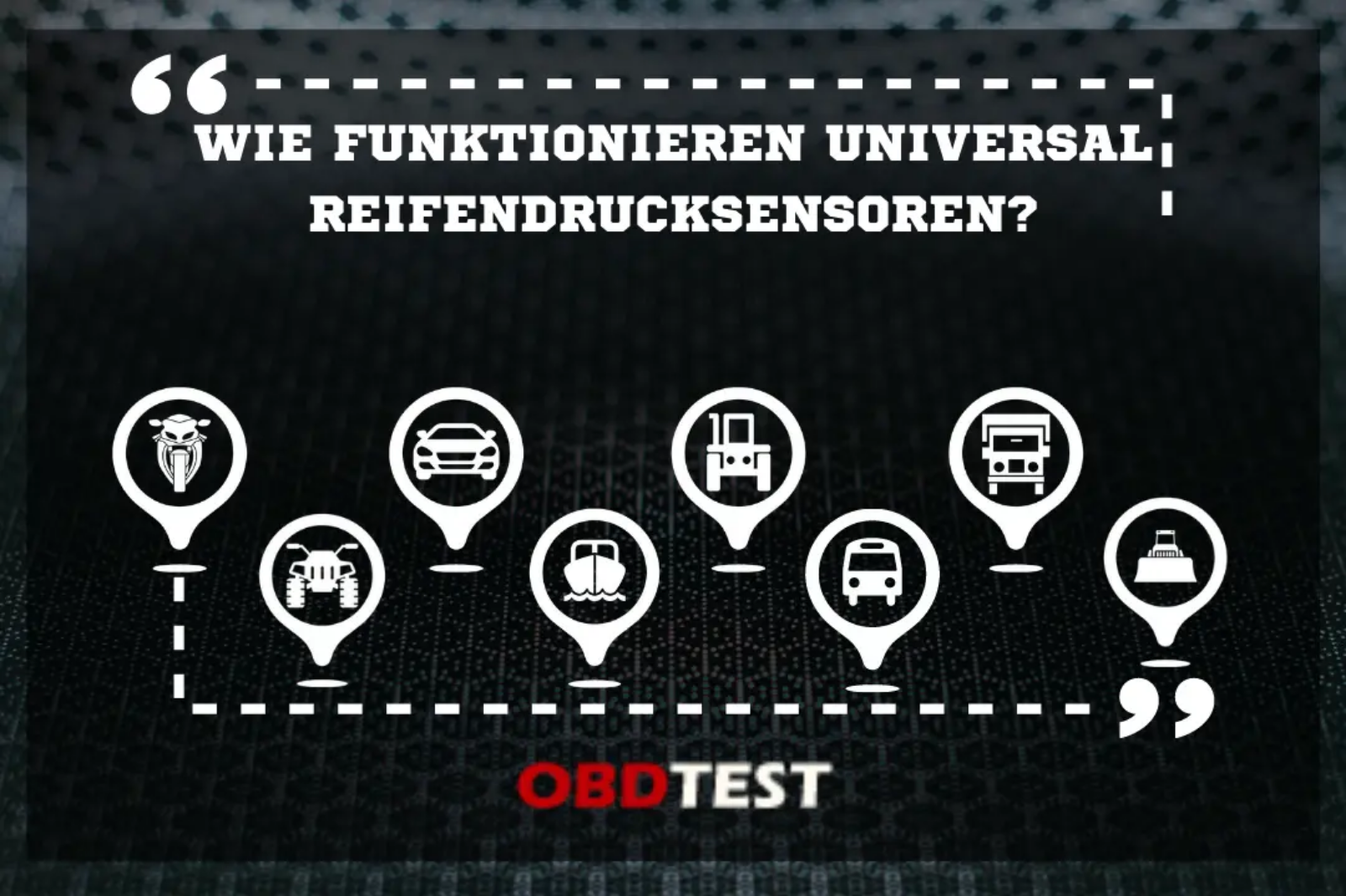 Wie funktionieren Universal Reifendrucksensoren?