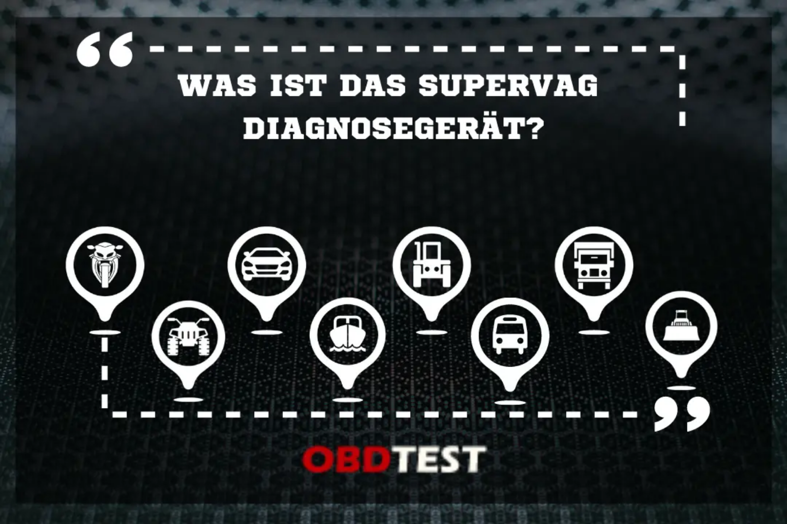 Was ist das SuperVag Diagnosegerät?