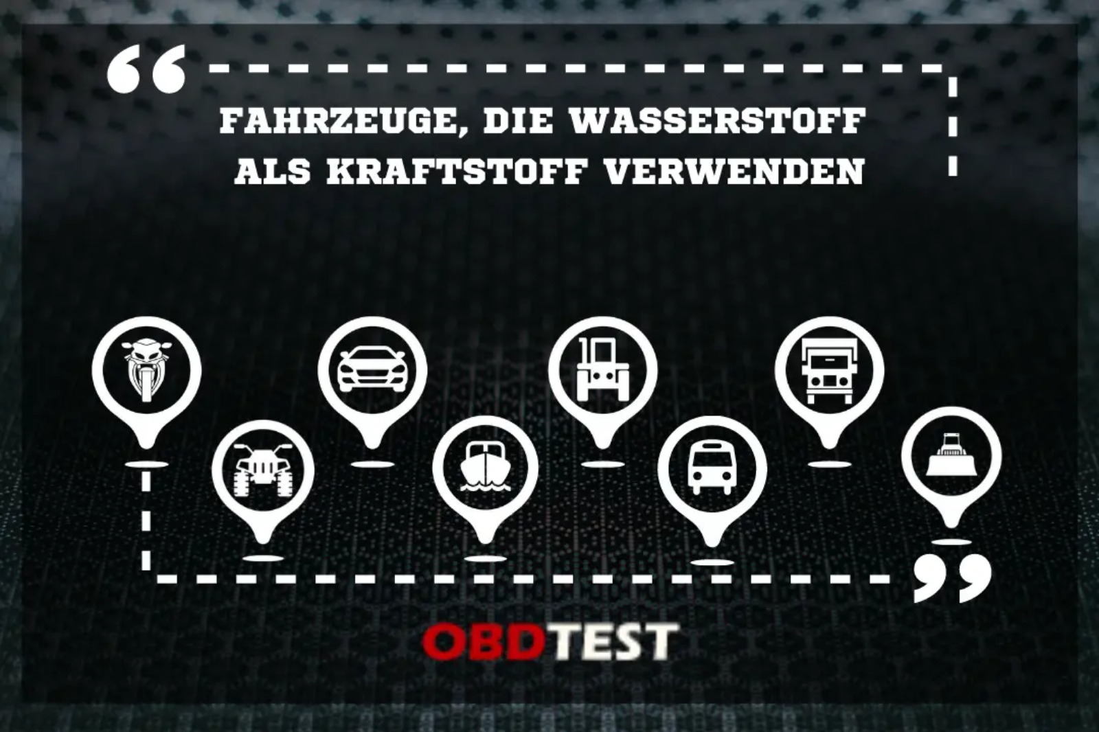Fahrzeuge, die Wasserstoff als Kraftstoff verwenden