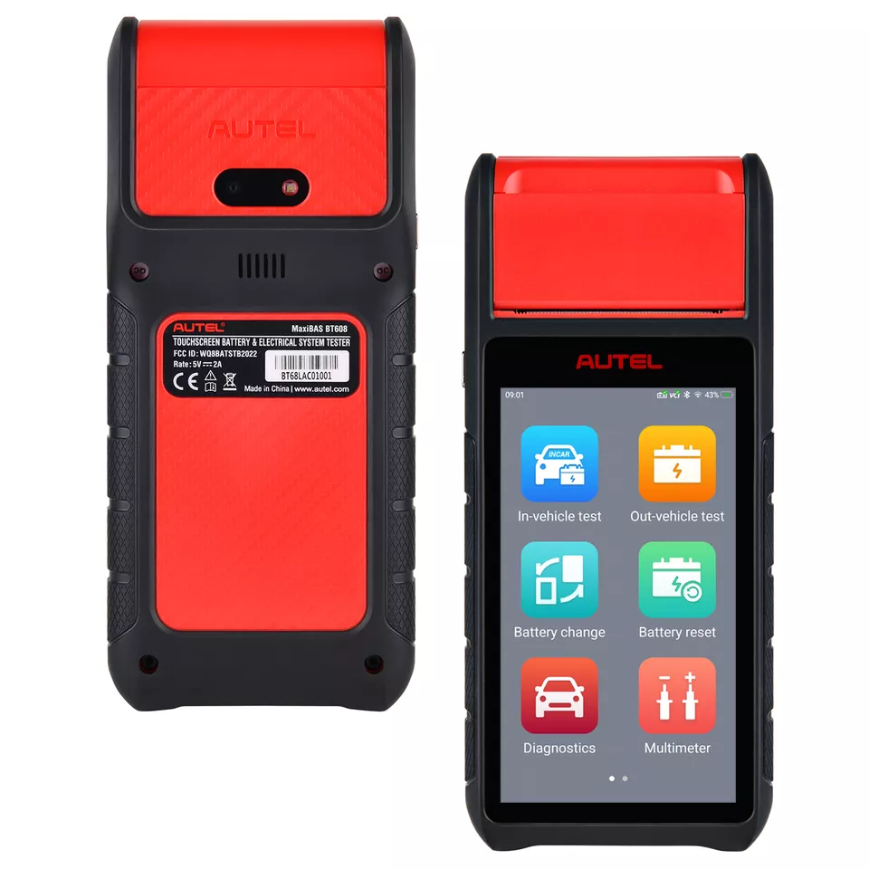 MaxiBAS BT608 Batterietest und Diagnosegerät